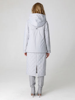 24121 Куртка св.серый - Dizzyway фото 2