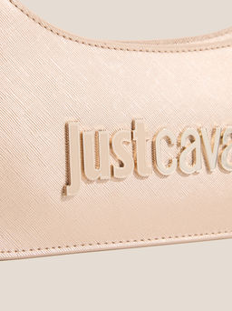 Женская сумка на плечо JUST CAVALLI METAL LETTERING Артикул 4450797, золотой - Mm6 maison margiela фото 2