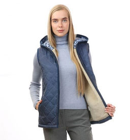 Жилет арт.1181-12 ПРАКТИК Одри (волна синяя)