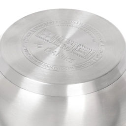 Кастрюля нерж КЛАССИКА 3л(2,9л) ст/крыш мет/руч матов 18см SD-18 (204072) /DANIKS/  фото 6