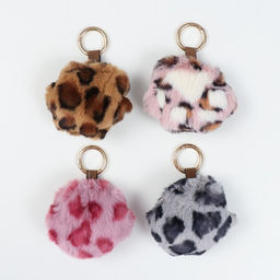 Пушистик на кольце Лапка МИКС 4,5х8х8 см - Simaland фото 2