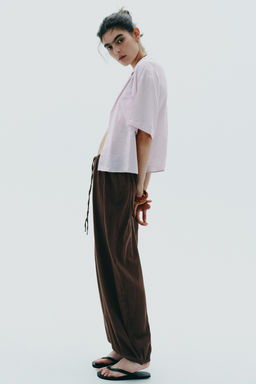 FLOWING SHIRT WITH POCKET - Zara фото 28