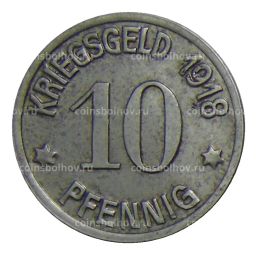 10 пфеннигов 1918 года Германия  Нотгельд Кобленц