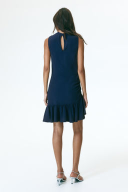 Vestido en crep? con volante - H&m фото 8