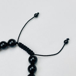 Браслет регулируемый мужской из Турмалина,Амазонита и Кварца и Вишудха - Радуга самоцветов фото 4