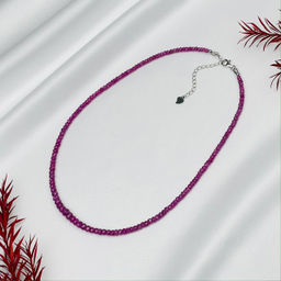 Колье из Рубина 39 см +