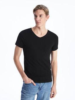 V Yaka K?sa Kollu Erkek Atlet