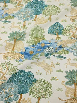 Штапель Сафари Парк, ш.1.4м, вискоза-100%, 110гр/м.кв