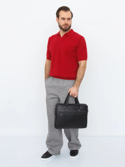 Портфель 8196-8QH black Heanbag