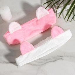 Цена за 12 шт. Повязка для умывания Ушки, цвет МИКС - Simaland фото 9