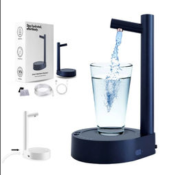 Насос-дозатор Buro для воды электрический черный с USB-зарядкой