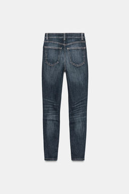 JEANS TRF SKINNY TIRO ALTO / Marino - Zara фото 6