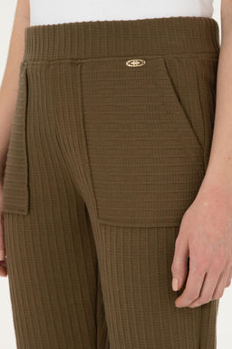 Женские спортивные штаны цвета хаки Неожиданная скидка в корзине - U.s. polo assn фото 5