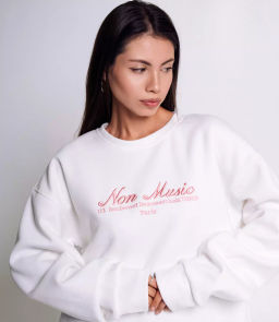 Свитшот #КТ1008 (2), белый