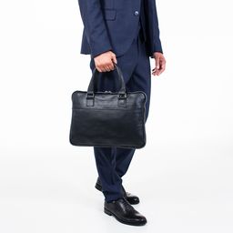 Деловая сумка для ноутбука Anson Black - Lakestone фото 10
