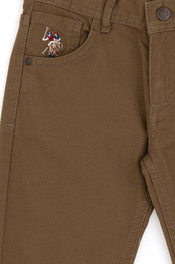 Брюки цвета хаки для мальчиков из парусины Неожиданная скидка в корзине - U.s. polo assn фото 4