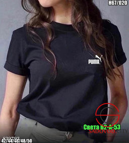 Футболка женская из хлопка