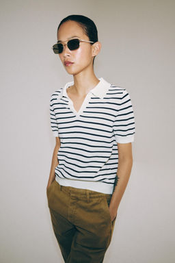 PANTAL?N CHINO ZW COLLECTION / Khaki - Zara фото 4