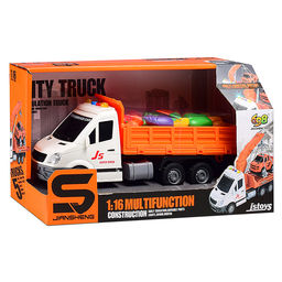 Машина "Фруктовый путь" 1:16 (свет, звук) в коробке