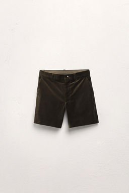 AGES 6-10 / LIMITED EDITION VELVET BERMUDA SHORTS