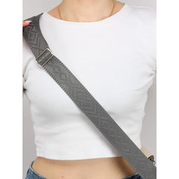 Плечевой ремень (стропа) ADEL-239/регулируемый, макс длина 150см, треугольники серый mpl 263303