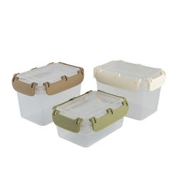 51570 WERNER Набор из 3 контейнеров Ramo с защелками 2x0,7 л, 0,4 л.