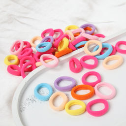 Резинка для волос набор 50 штук / N3033-10 /уп 20/400/