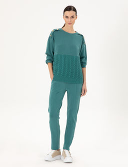 Спортивные брюки Pierre Cardin Regular Fit темно-зеленые