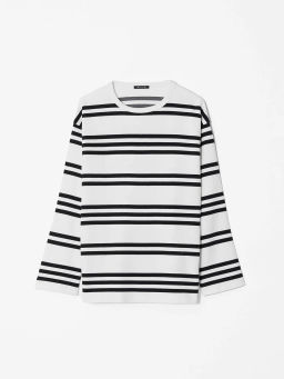 Лонгслив в полоску - Emka фото 6