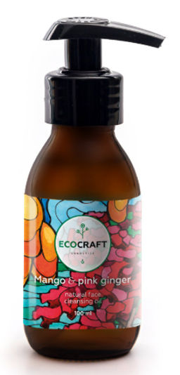 Гидрофильное масло для нормальной кожи "Mango and pink ginger" Манго и розовый имбирь