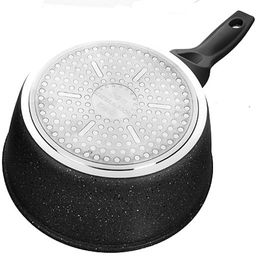 25074 Ковш алюм. 1,7л 18см с.кр МРАМОР/КРОШКА(х6) - Mayer&boch фото 3