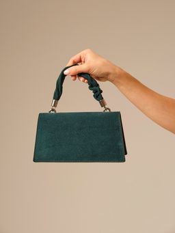 Сумка замшевая Deboro 30715 форест