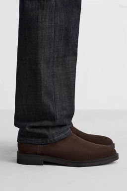 LEATHER CHELSEA BOOTS - Zara фото 4
