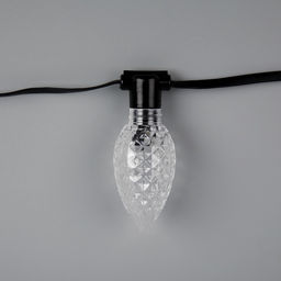 Умная гирлянда Нить 6 м с насадками Шишки, IP20, тёмная нить, 20 LED, свечение RGB, USB - Luazon lighting фото 8