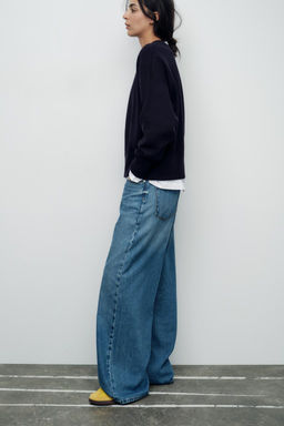 BASIC PLAIN KNIT SWEATSHIRT - Zara фото 20