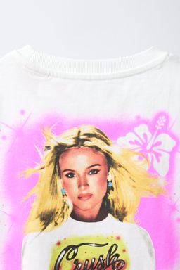 CAMISETA ZARA LARSSON  / Blanco