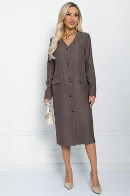 Платье Бруклин (коричневое) П11365 - Lt collection фото 8