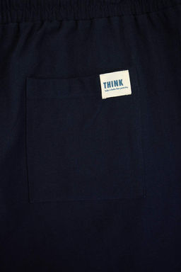 Lacivert Erkek Buyuk Beden Sort & Bermuda TMNSS26AP00006 - Trendyolmilla фото 4