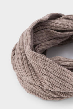 КВ 15009/ш/бежевый шарф-снуд дет