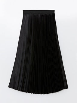 Beli Lastikli Saten Kad?n Pileli Etek - Waikiki фото 2