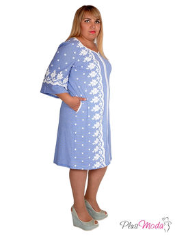 Халат Модель №474 размеры 44-84 - Plusmoda фото 2