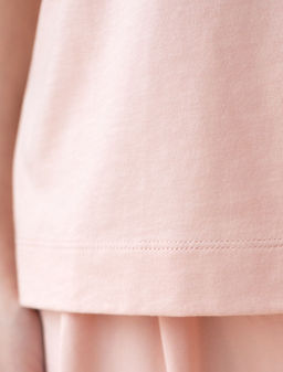 Футболка с принтом свободная из премиального 100% хлопка