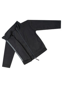 Костюм детский флисовый антрацит 762(ш) (122, 64)