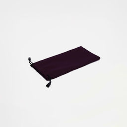 Цена за 20 шт. Футляр для очков на затяжке, ФАСОВКА 20 ШТ, 9 х 17.5 см, цвет фиолетовый - Simaland фото 3