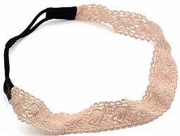 Тиара для волос PJ0354 бежевый