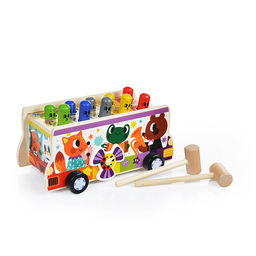 Стучалка Веселая машинка - Щепочка фото 2