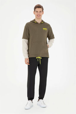 U. S. Polo Assn / Мужской свитшот цвета хаки - U.s. polo assn фото 4