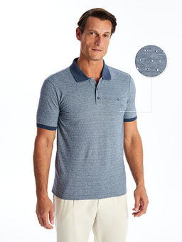 Polo Yaka K?sa Kollu Erkek Ti??rt - Waikiki фото 4