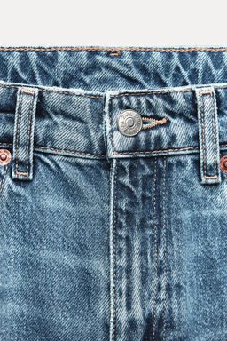 TRF WIDE-LEG MID-RISE FULL LENGTH JEANS - Zara фото 46