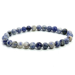 Браслет из камня Содалит на удачу и успех 6мм